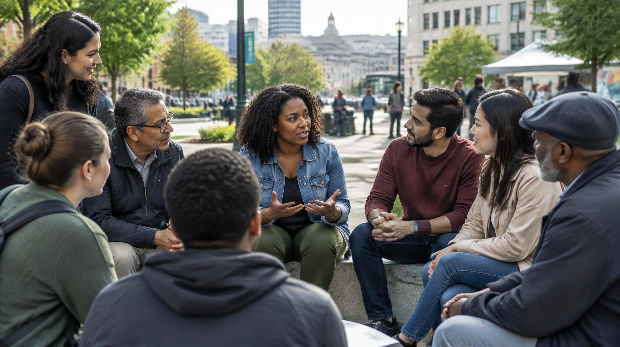 community discussion group