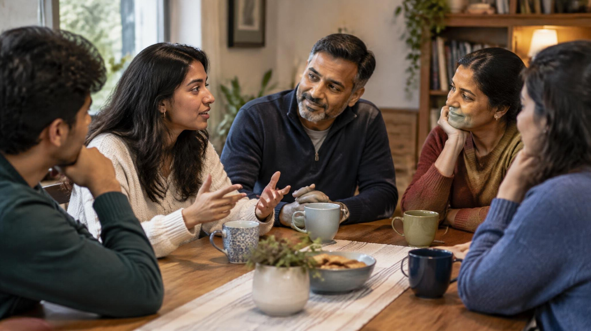 friends having honest talk