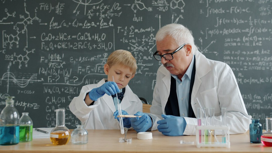 scientific experiment lab